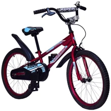Велосипед детский 2-х колесный 20" 212007 Like2bike Rider, вишневый, рама сталь, со звонком: Диаметр колес, дюймов 20