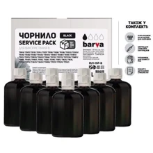 Чернила Barva Epson Universal №1 Black 10x100мл ServicePack (EU1-1SP-B): Цвет Black