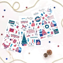 Набор новогодних стикеров POOF POOF Retro Winter (S - SN/102292 - stM Retro): Производитель POOF POOF