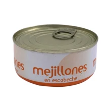 Мідії Hacendado Mejillones en Escabeche 175 г (DL5548): Вага нетто 175 г