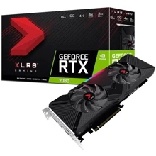 Видеокарта PNY GeForce RTX 2080 XLR8 Gaming OC TwinFan 8GB (VCG20808DFPPB-O): Объем памяти, Гб 8