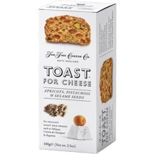 Хлібці Toast for Cheese з абрикосом, фісташками та кунжутом 100 г (5060162820750): undefined undefined
