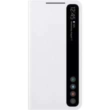 Чехол для телефонов Samsung Clear View Cover White (EF-ZG990CWEGRU) for Samsung G990 Galaxy S21 FE: Совместимость Samsung G990 Galaxy S21 FE