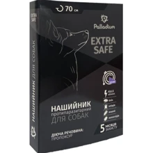 Ошейник от блох и клещей Palladium Extra Safe для собак фиолетовый 70 см (4820150206116): Тип Ошейники