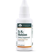Genestra Brands D3-K2 Mulsion, Citrus Flavor, 0.7 fl oz (20 ml) (GEN-13730): Тип вітамін D