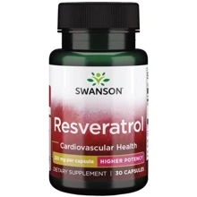 Swanson Rezveratrol Ресвератрол 250 мг 30 капсул: Вид Неферментные