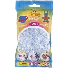 Термомозаика HAMA Набор синих светящихся бусин MIDI 5+, 1000 шт. (207-57): Производитель HAMA