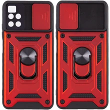 Чохол для телефона Mobile Case Camshield Serge Magnetic Ring Red для Xiaomi Redmi Note 11 Pro / Note 11 Pro 5G: Сумісність Xiaomi Redmi Note 11 Pro (Global) / Note 11 Pro 5G / Note 11E Pro