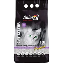 Наполнитель для кошачьего туалета AnimAll Бентонитовый белый 10 л с ароматом лаванды (4820224500577): Вид Минеральный