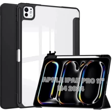 Аксесуар для iPad BeCover Soft Edge TPU з Pencil Mount Black для iPad Pro 11 M4 2024 (711714): Колір черный