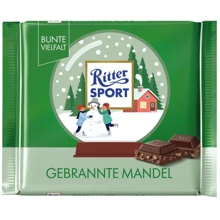 Шоколад Ritter Sport Gebrannte Mandel 100 г (DL7524): Вес, г 100