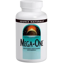 Source Naturals Mega-One 60 tabs Комплекс вітамінів і мінералів: Тип мультивітаміни