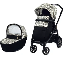 Универсальная коляска 2в1 Peg-Perego Book Grafic Gold Графическое золото (PACK-BOOK210000002): Тип коляски Универсальная коляска (2-в-1)