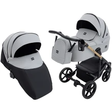 Універсальна коляска 2 в 1 Bair Onyx ECO OE-14 світло-сірий (680795): Тип коляски Универсальная коляска (2-в-1)