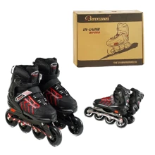 Раздвижные ролики Best Roller колеса PU 90633-L (39-42) Красные: Цвет красный