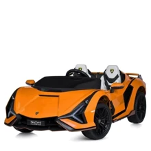 Детский электромобиль Bambi Racer Lamborghini оранжевый (M 5072EBLR-7): Вид автомобиль