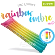 Intex Надувний матрац 58721 Rainbow Ombre Mat 183x69 см: Виробник Intex