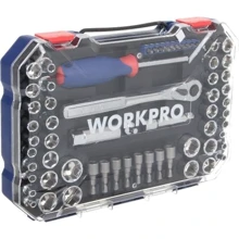 Набор головок WORKPRO 1/4 3/8 (W003070): Назначение набора универсальный