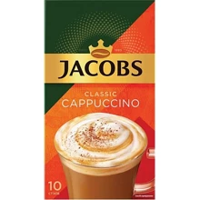 Напиток кофейный растворимый Jacobs Cappuccino Classic 3в1 10х18.7 г (8714599106358): Вид напитка Напиток кофейный растворимый