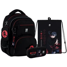 Набір Kite 773M Naruto Shippuden рюкзак + пенал + сумка для взуття (SET_NR24-773M): Виробник KITE