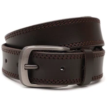 Чоловічий ремінь Borsa Leather коричневий (V1115FX04-brown): Стать Мужской