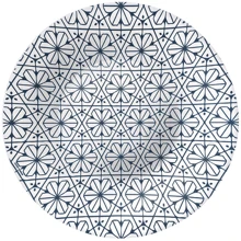 Тарелка глубокая Bormioli Rocco Maiolica Blue 23 см (430132FP2121931): Тип Тарелка глубокая