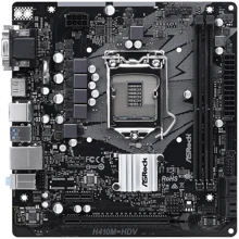 ASRock H410M-HDV Socket 1200: Оперативна пам'ять 2xDDR4 2933 МГц, до 64 ГБ