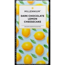 Шоколад Millennium Lemon Cheesecake чорний з начинкою 100 г (4820075508555LMN): Вага, г 100