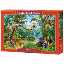Пазл Castorland 500 тварини Життя в джунглях (0505-52776): Виробник CASTORLAND