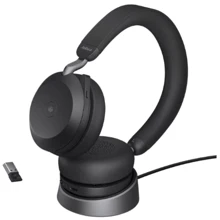 Навушники Jabra Evolve2 75 USB-C UC with Charging Stand (27599-989-889): Тип конструкції накладные