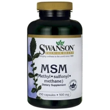Swanson MSM 500 mg МСМ метилсульфонилметан 250 капсул: Тип MSM