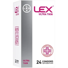 Презервативи LEX Ultra thin, 24 шт: Тип Ультратонкі
