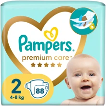 Подгузники Pampers Premium Care Размер 2 (4-8 кг) 88 шт (8006540857717): Тип Подгузники