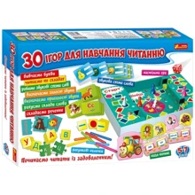 Игровой набор Ranok-Creative 30 игр для обучения чтению укр (12109098У): Производитель Ranok-Creative