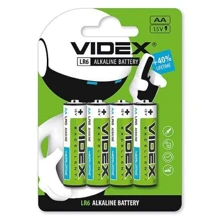 VIDEX AA bat Alkaline 4шт (21163): undefined undefined