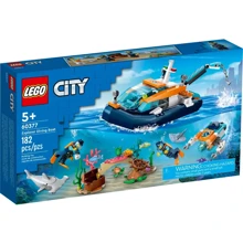 Конструктор LEGO City Човен для дайвінгу Explorer (60377): Серія City