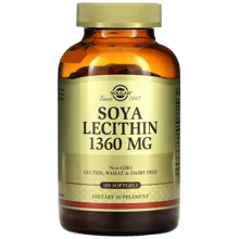 Solgar Soya Lecithin Cоевый лецитин 1360 мг 180 капсул: Тип Лецитин