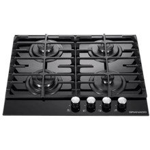 Варильна поверхня GRANADO GGH 62-104 black glass: Розміри для вбудовування 56 х 49 см