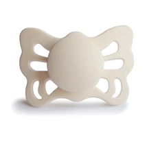 Пустышка Frigg Butterfly Cream size 1 (0-6 m) светло-бежевый (001167): Возраст до 6 месяцев