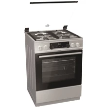 Плита комбінована Gorenje K634XF: Тип пристрою комбінована плита