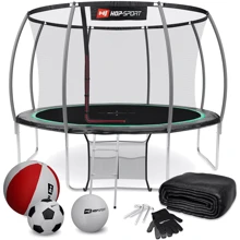 Батут Hop-Sport Premium 12 ft с черно-зеленый с внутренней сеткой 366 cм: Производитель Hop-Sport