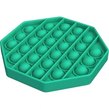 Игрушка-антистресс Pop-It Sibelly Mono Восьмиугольник Мятный: Производитель Sibelly