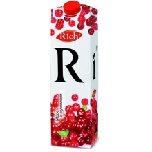 Морс Rich Клюква, 1 л (WT00670): Объем, л 1