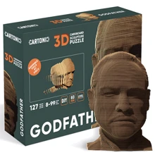 Картонный конструктор Cartonic 3D Puzzle GODFATHER: Вид кино, мультфильмы, сказки