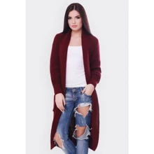 Кардиган 1 For You VKS0010-42-52 42-52 бордовый: Страна производитель Украина