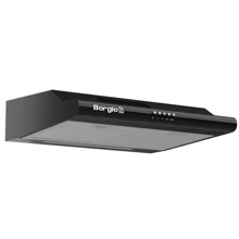 Вытяжка Borgio GIO (PL) 60 Black: Тип воздухоочистителя Рециркуляция, Отвод