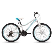 Велосипед 24 '' PRIDE LANNY сіро-бірюзовий (SKD-76-64): Тип 2х колісний велосипед
