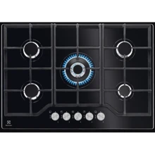 Варочная поверхность газовая Electrolux EGG7536SK: Расположение панели спереди