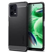 Чехол для телефонов Spigen Rugged Armor Matte Black (ACS05787) for Xiaomi Poco X5 5G/Redmi Note 12 5G: Совместимость Xiaomi Poco X5 5G/Redmi Note 12 5G