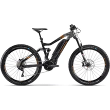 Электровелосипед Haibike SDURO FullSeven LT 6.0 500Wh 20 s. XT 27.5", рама M, чёрно-серо-бронзовый, 2020: Цвет черный